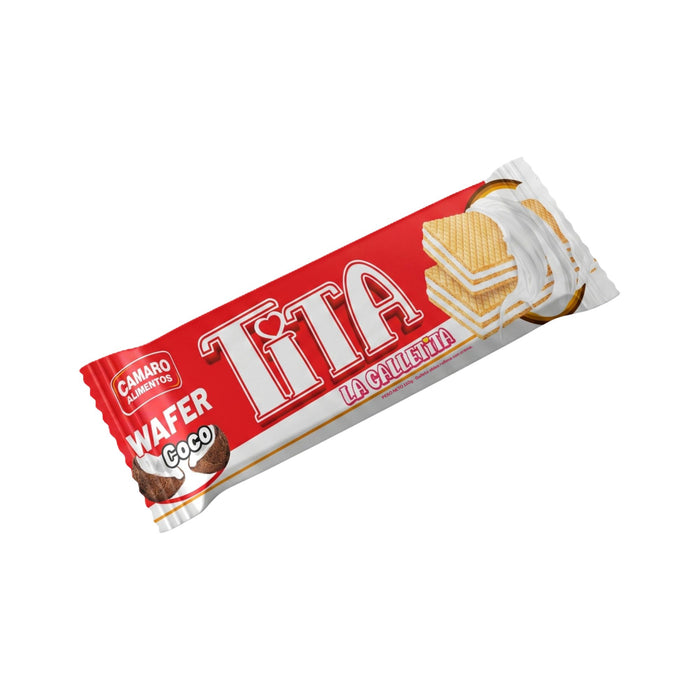 Galleta Wafer Tita Rellena Coco X 110G