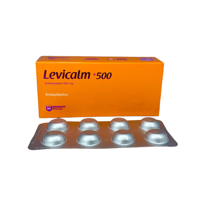 Levicalm 500 Mg Levetiracetam X Comprimido
