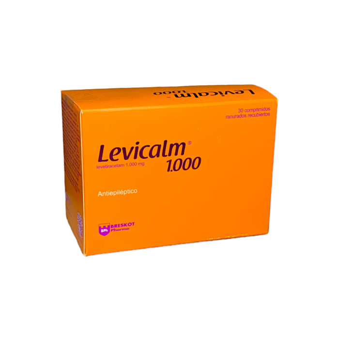 Levicalm 1000 Mg Levetiracetam X Comprimido