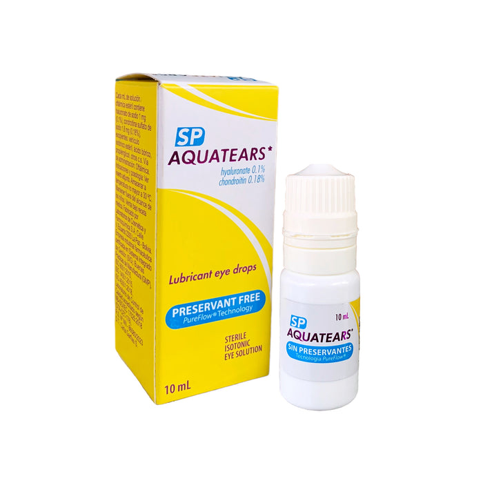 Aquatears Sp Colirio Hialuronato Sodio/Condroitina X 10Ml