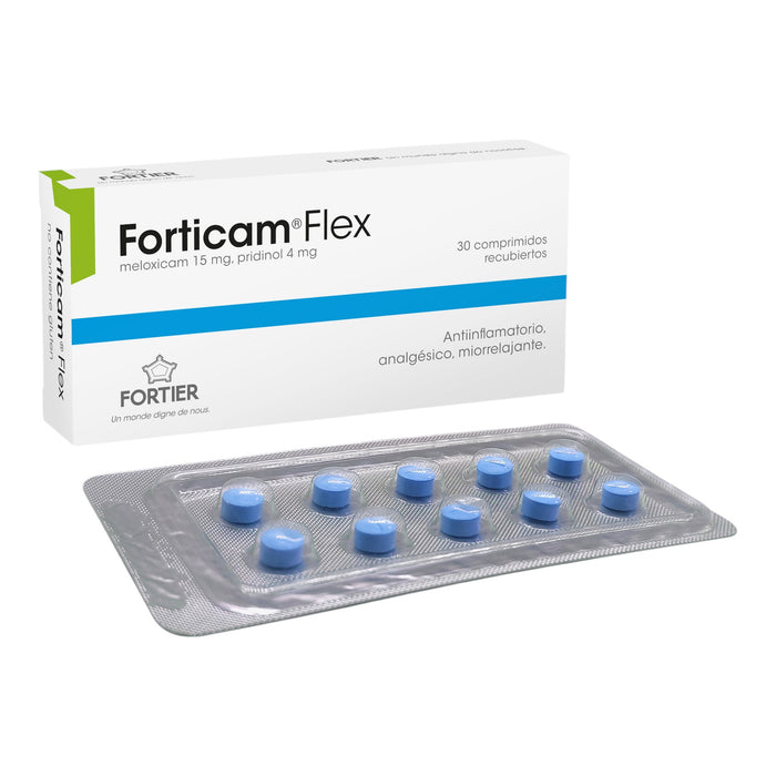 Forticam Flex Meloxicam/Pridinol X Comprimido