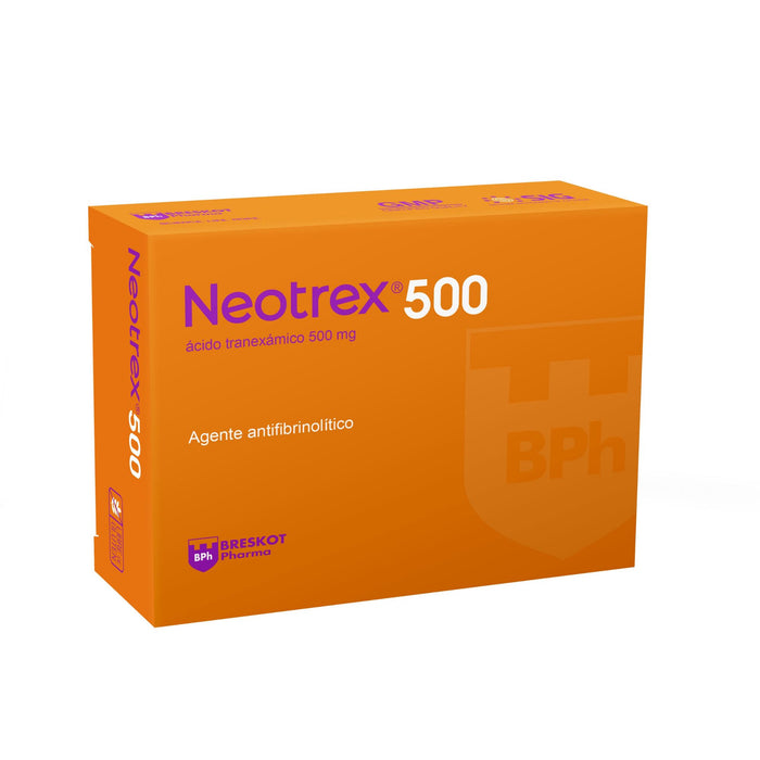Neotrex Acido Tranexámico 500Mg X Comprimido