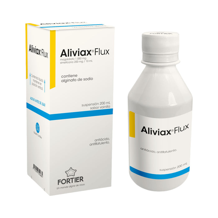 Aliviax Flux Magaldrato/Simeticona Sabor Vainilla Suspension X 200Ml