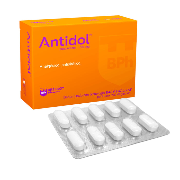 Antidol 1000Mg Paracetamol X Comprimido