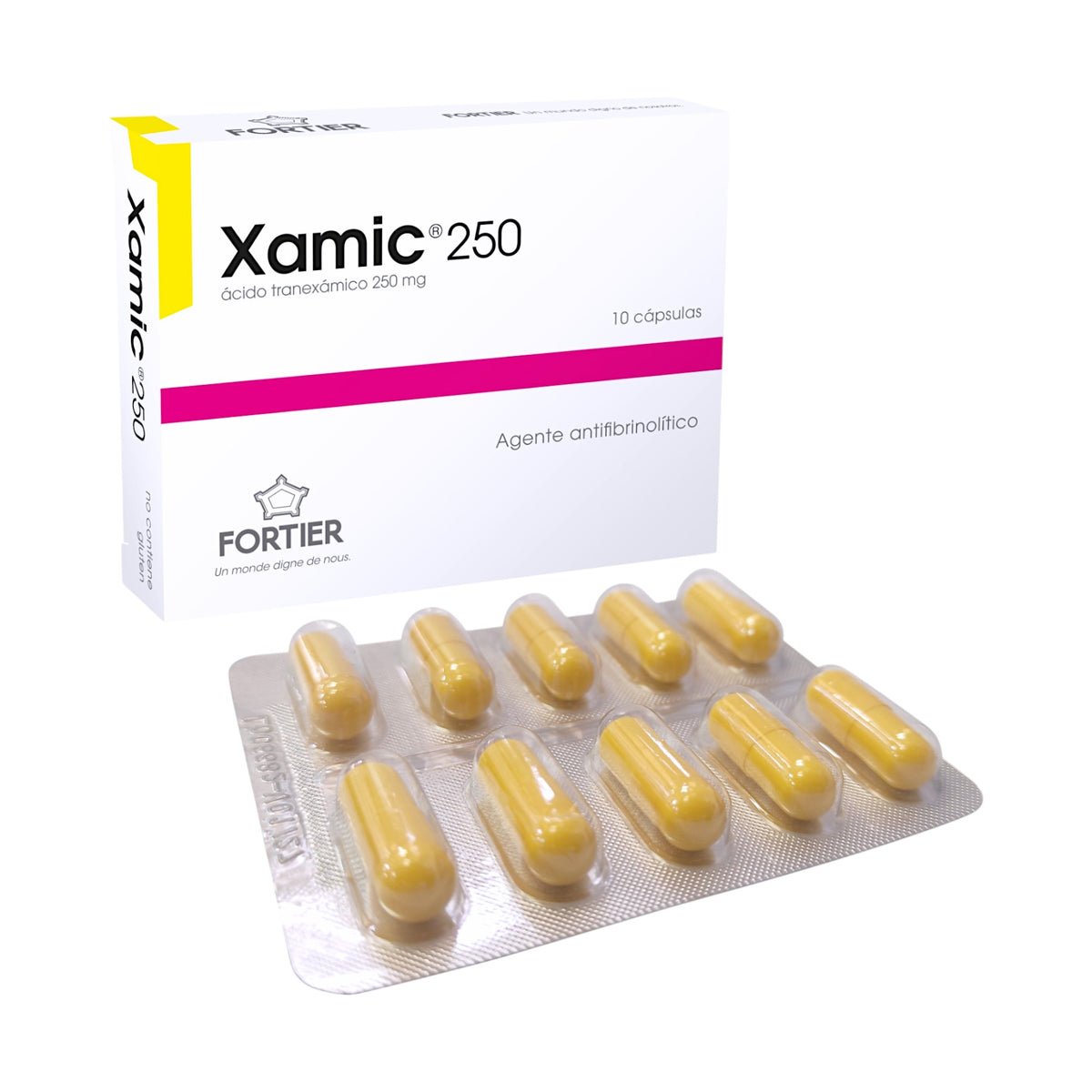 Xamic Acido Tranexamico 250Mg X Cápsula— Farmacorp