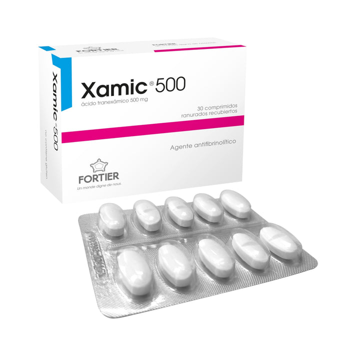 Xamic Acido Tranexamico 500Mg X Comprimido