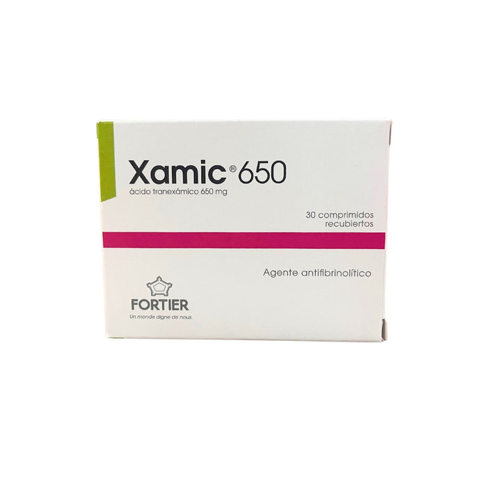 Xamic Acido Tranexamico 650Mg X Comprimido