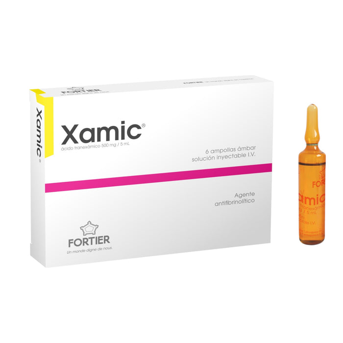 Xamic Acido Tranexamico 500Mg Intravenosa X Ampolla / 5Ml