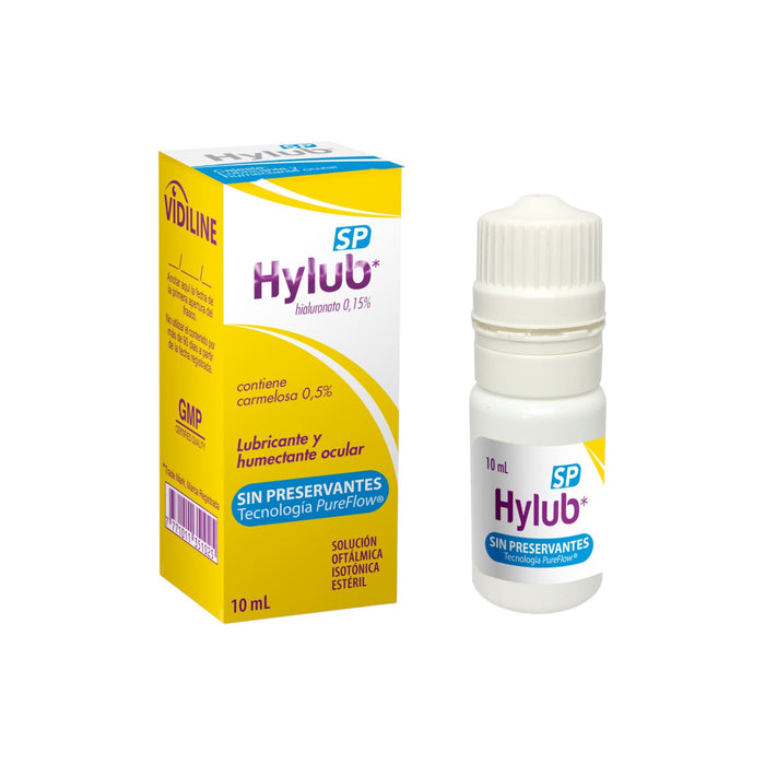 Colirio Hylub Sp Hialuronato Sodio 0.15% X 10Ml