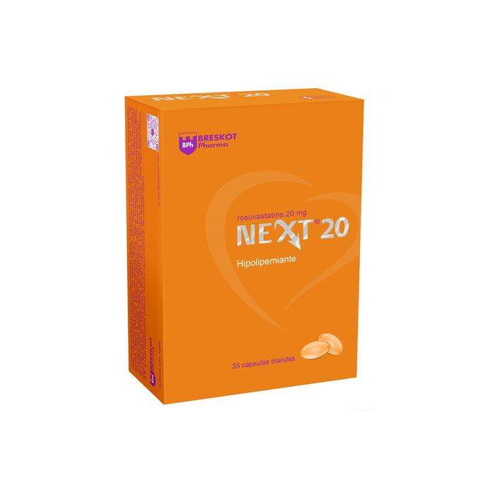 Next Rosuvastatina 20Mg X Cápsula