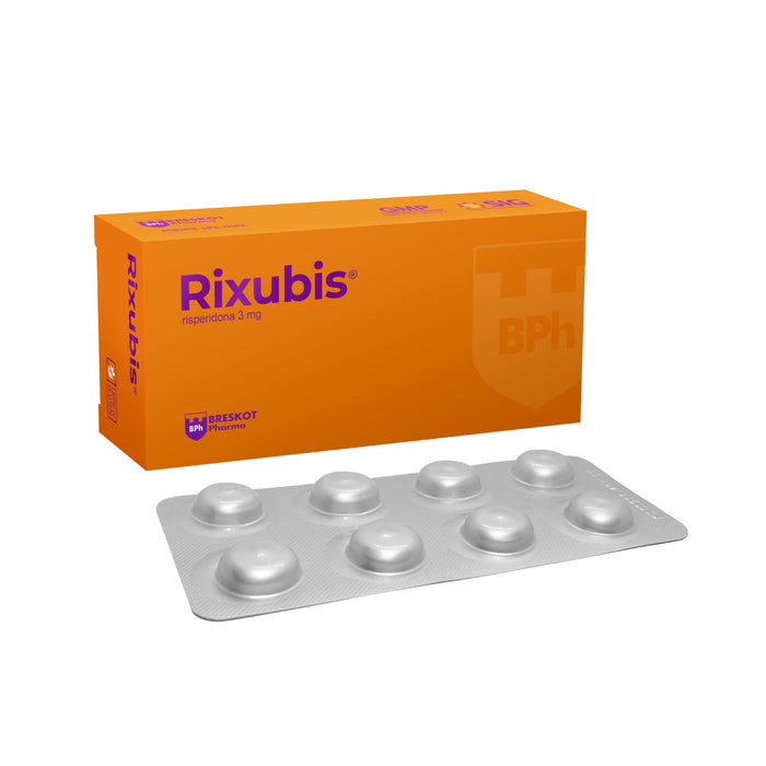 Rixubis Risperidona 3Mg X Comprimido