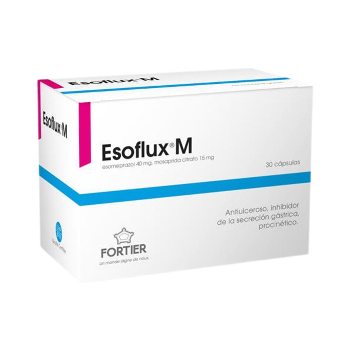 Esoflux M Esomeprazol / Mosaprida 15Mg X Cápsula