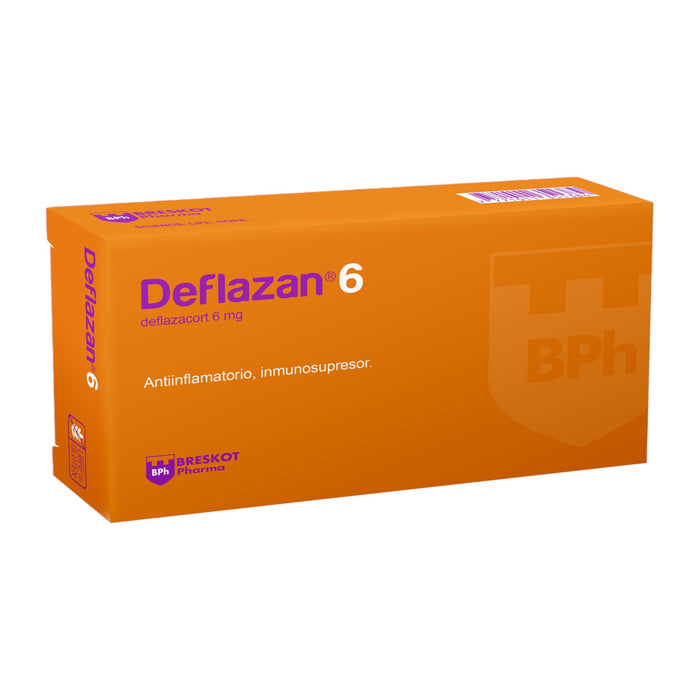 Deflazan Deflazacort 6Mg X Comprimido