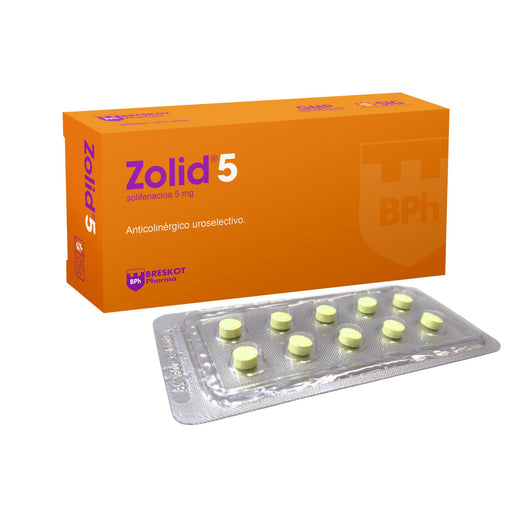 Zolid Solifenacina Succinato 5Mg X Comprimido