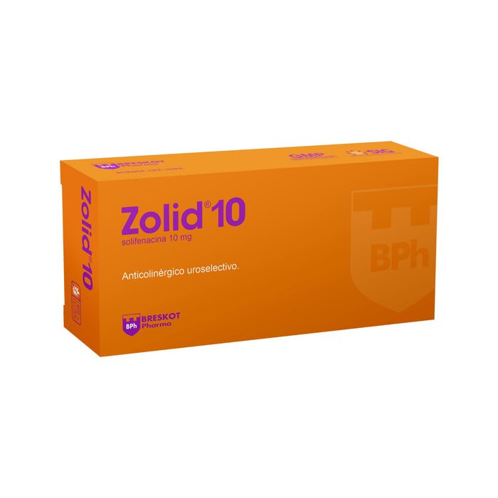 Zolid Solifenacina Succinato 10Mg X Comprimido