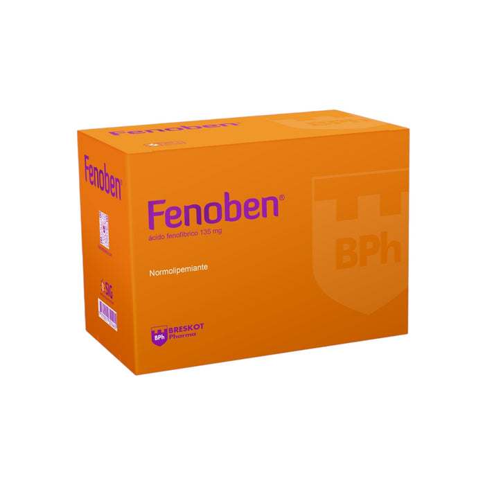 Fenoben Acido Fenofibrico 135Mg X Cápsula