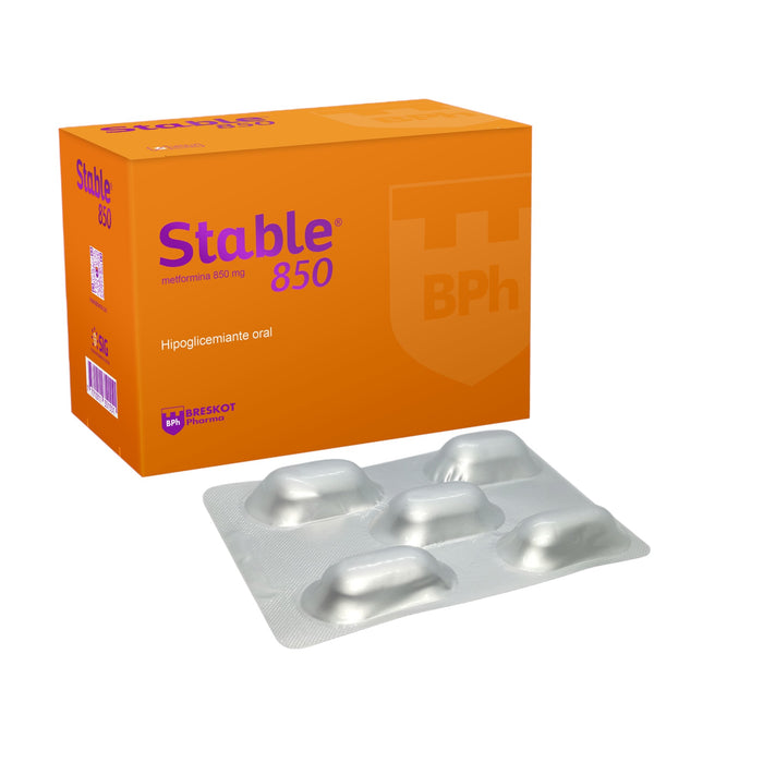 Stable Metformina 850Mg X Comprimido