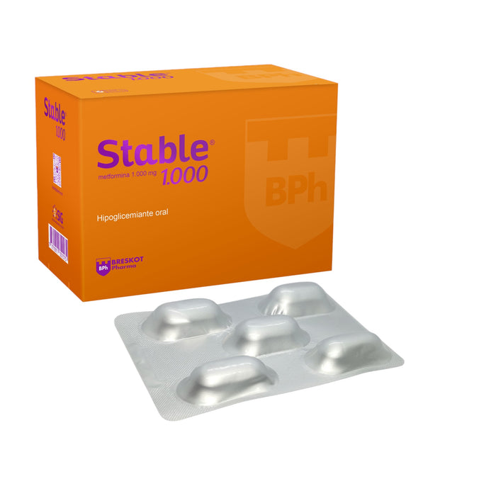 Stable Metformina 1000Mg X Comprimido