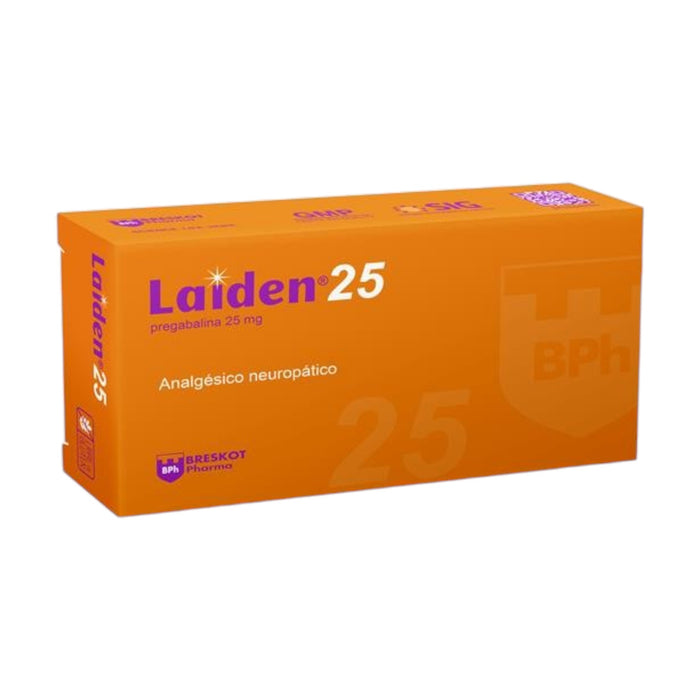 Laiden Pregabalina 25Mg X Comprimido
