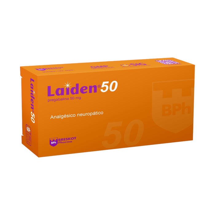 Laiden Pregabalina 50Mg X Comprimido