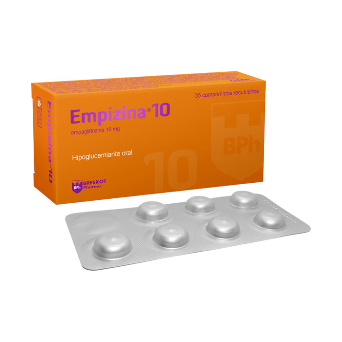Empizina Empagliflozina 10Mg X Comprimido