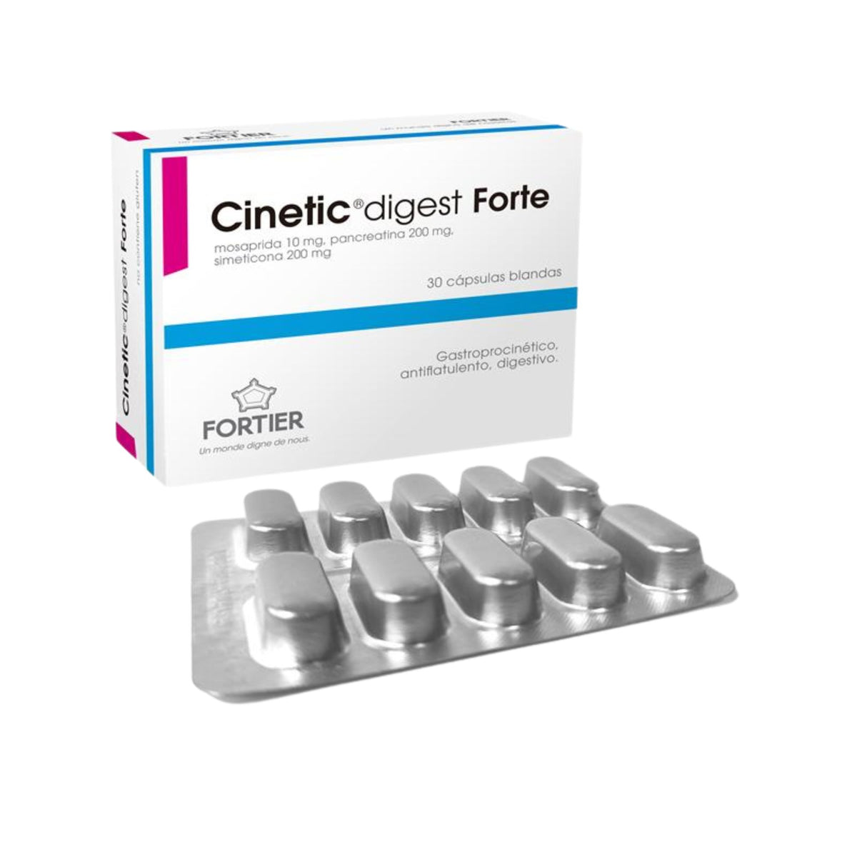 Cinetic Digest Forte X Cápsula— Farmacorp