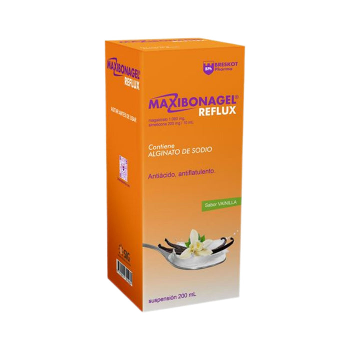 Maxibonagel Reflux Magaldrato / Simeticona Suspensión X 200Ml