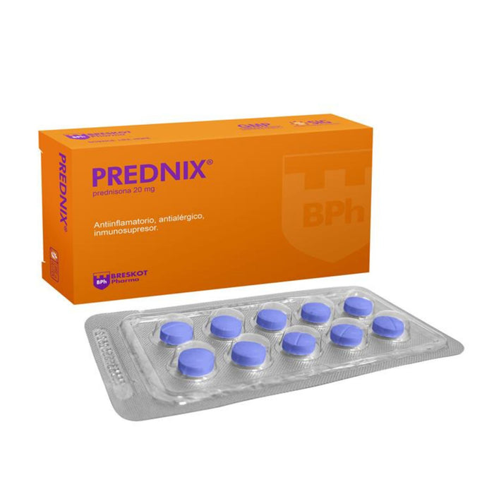 Prednix 20Mg Prednisona X Comprimido
