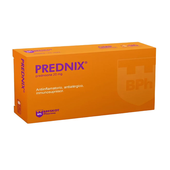Prednix 20Mg Prednisona X Comprimido