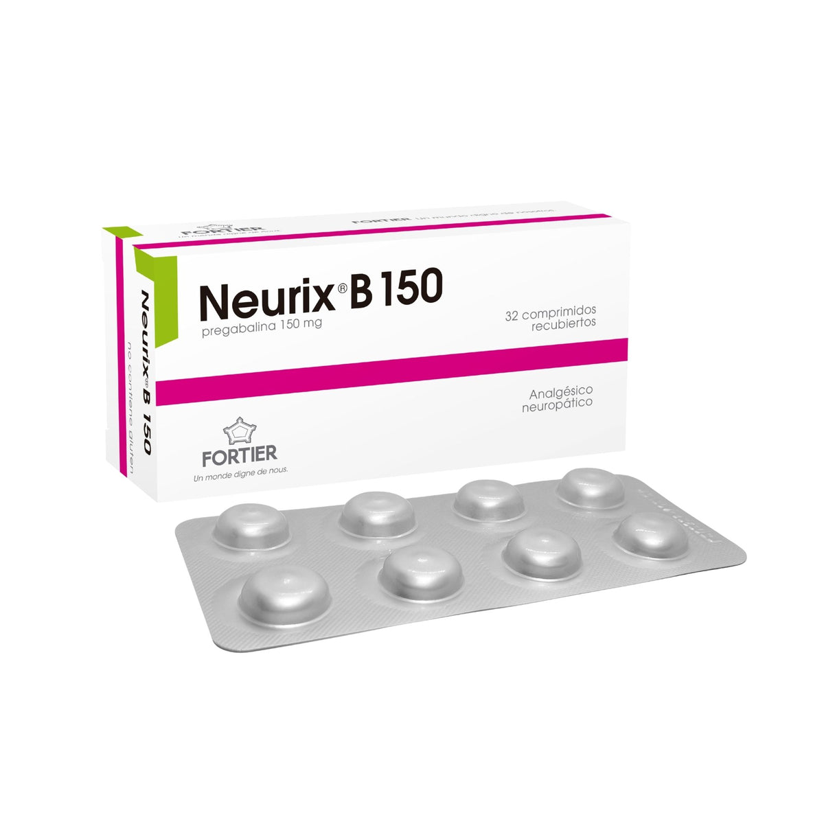 Neurix B Pregabalina 150Mg X Comprimido— Farmacorp