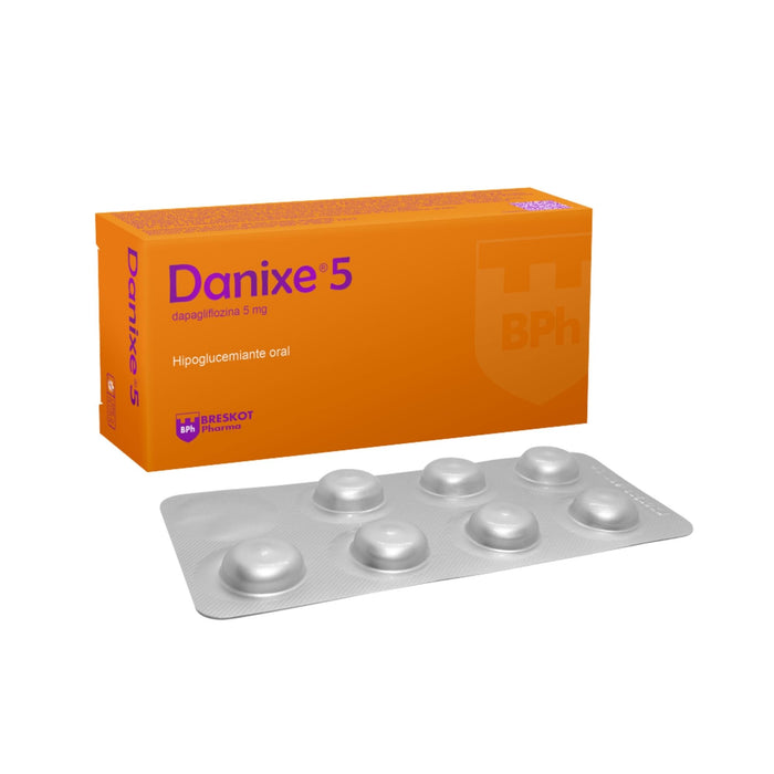 Danixe 5Mg Dapagliflozina X Comprimido Recubierto