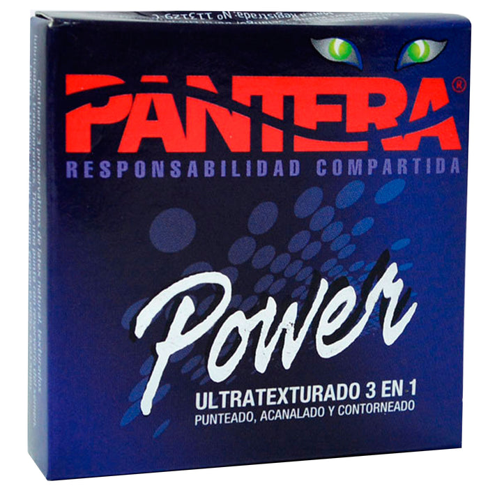 Preservativo Pantera Power X Caja
