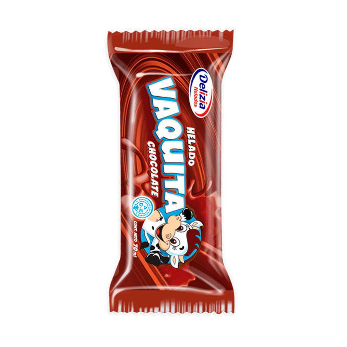 Helado Vaquita Delizia Sabor Chocolate X 70Ml