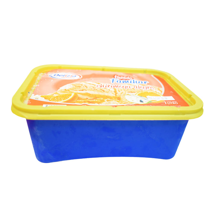 Delizia Helado Familiar Chirmoya Alegre X 1 L