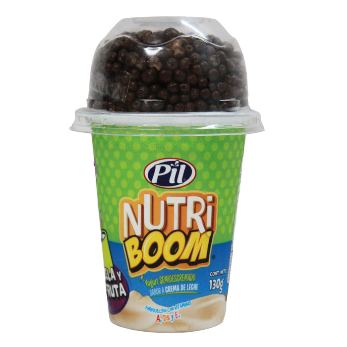 Yogurt Con Cereal Nutri Boom Sabor Vainilla/Chocolate X 130Gr