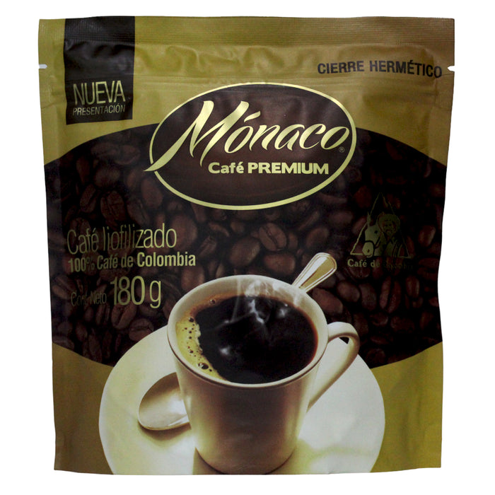 Monaco Cafe Liofilizado Premium Bolsa X 180G