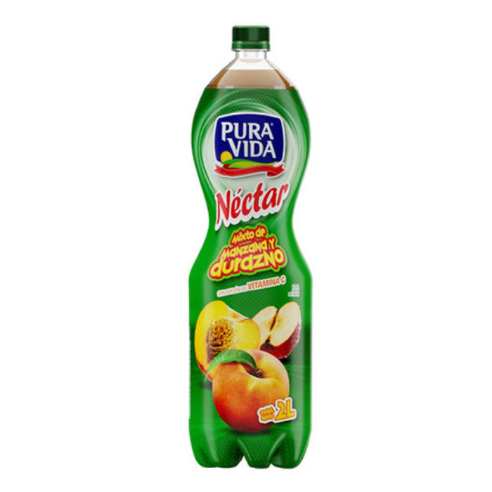 Néctar Pura Vida Manzana Con Adición De Vitamina C X 2Lt