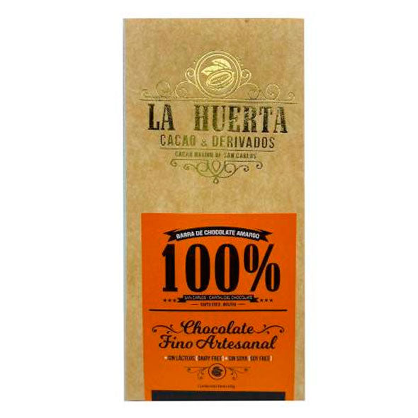 La Huerta Barra Chocolate Amargo 100% X 60G