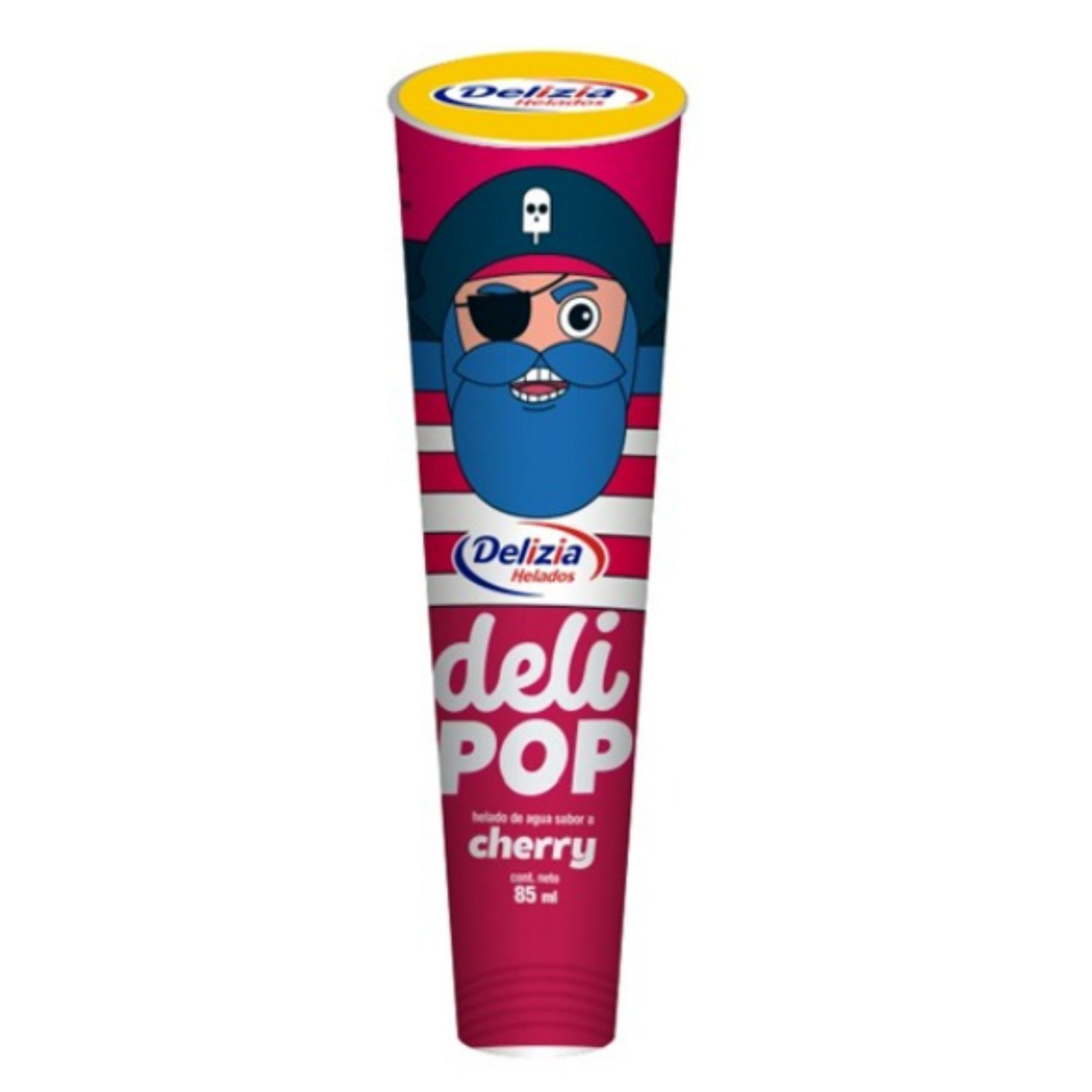 Helado De Agua Deli Pop Sabor Cherry X 85Ml— Farmacorp