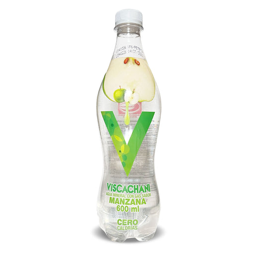Agua Mineral Con Gas Viscachani Manzana X 600Ml
