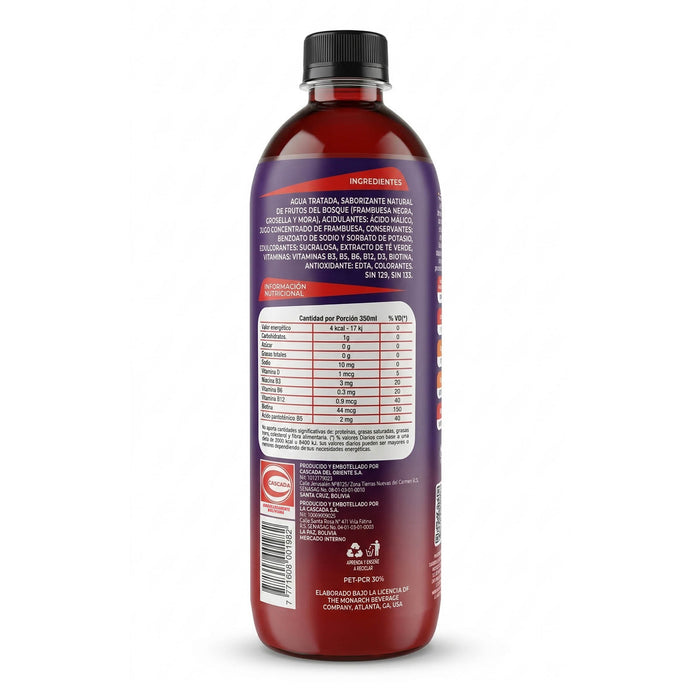 Agua Funcional Zanna Frutos Del Bosque X 700Ml