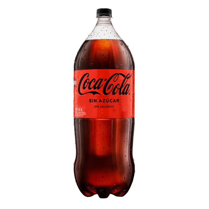 Coca-Cola Sin Azúcar X 3 L