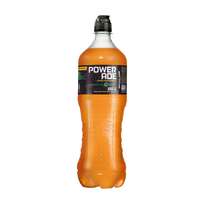 Bebida Isotónica Powerade Pack 2 Botellas Mora Azul/Citrus Passion X 990Ml