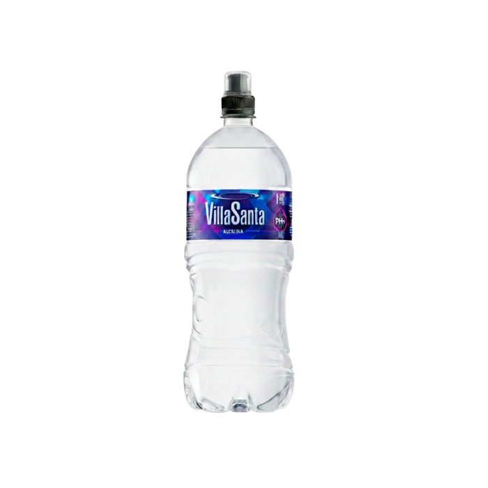 Agua De Mesa Sin Gas Villa Santa Alcalina X 1L
