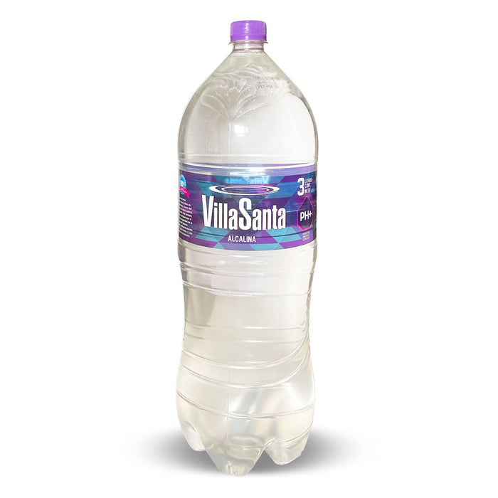 Agua De Mesa Sin Gas Villa Santa Alcalina X 3L