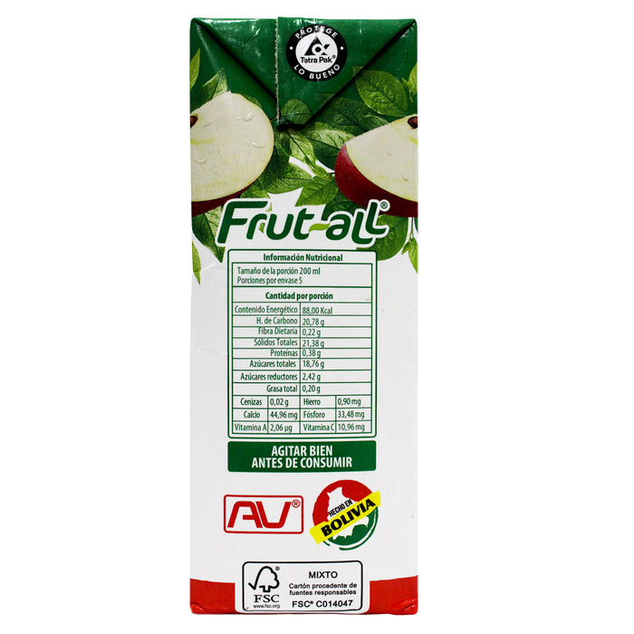 Frut-All Light Manzana X 1 L