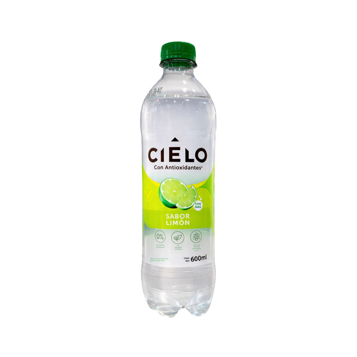 Agua Con Gas Cielo Sabor Limón X 600Ml