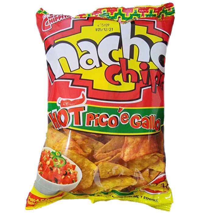 Chippitas Nacho Chips Picante Hot Pico 'E Gallo X 150G