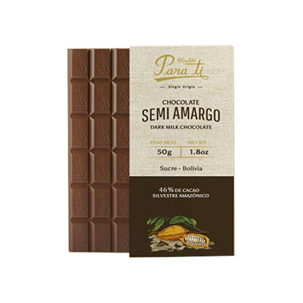 Taboada Tableta De Chocolate X 50G Semi Amargo