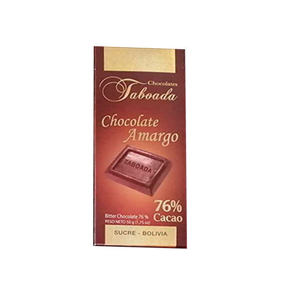 Taboada Tableta De Chocolate X 50G Amargo